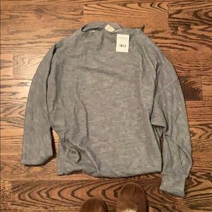 Free people gray sweater